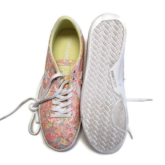 CONVERSE Womens 8.5 Breakpoint Sneakers Athletic Shoes 555953C Sunset Glow Lemon - Picture 7 of 8